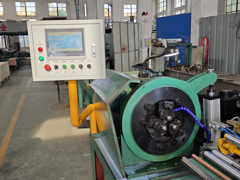 Low Fin Tube Machine